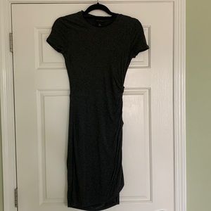 Grey T-shirt dress